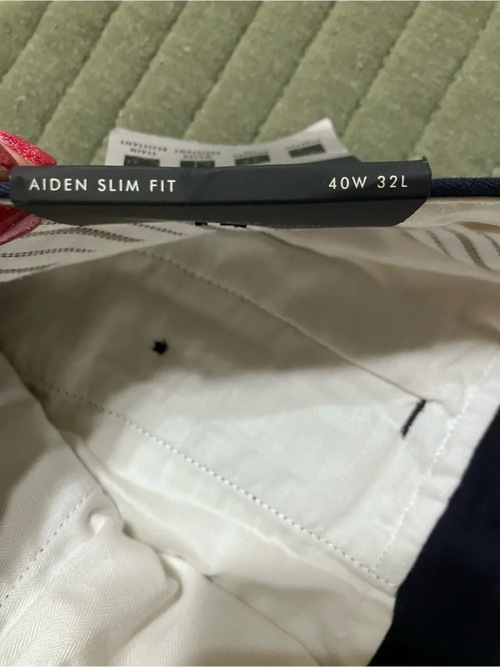 Banana Republic Aiden Rapid Movement Chino in Navy